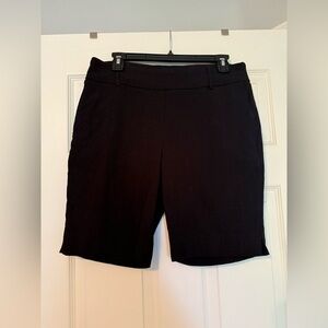 Hilary Radley Black Bermuda Shorts